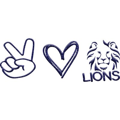 GLT86 BLUE GLITTER Thumbnail